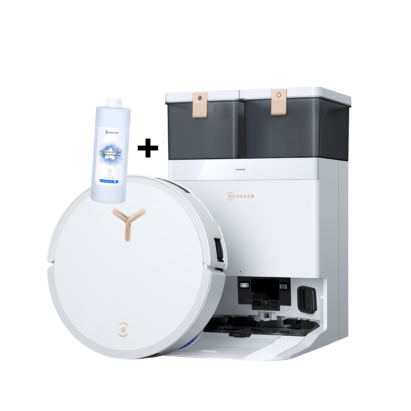 Ecovacs DEEBOT T50 Max Pro Omni + Free Ecovacs Floor Cleaner