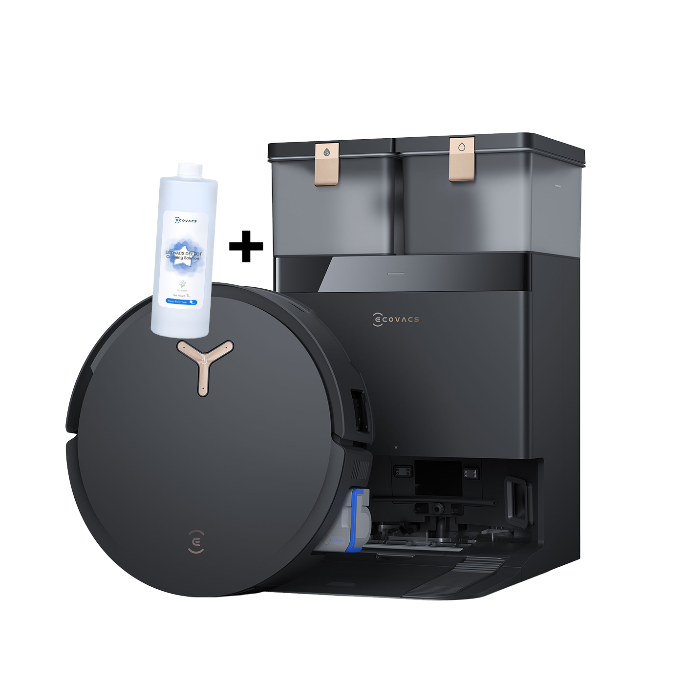 Ecovacs DEEBOT X8 Pro Omni Robot Vacuum and get Free Ecovacs Floor Cleaner at TSO