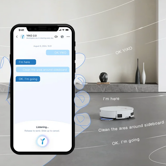 Ecovacs DEEBOT T50 Max Pro Omni Robot Vacuum - White Image 5