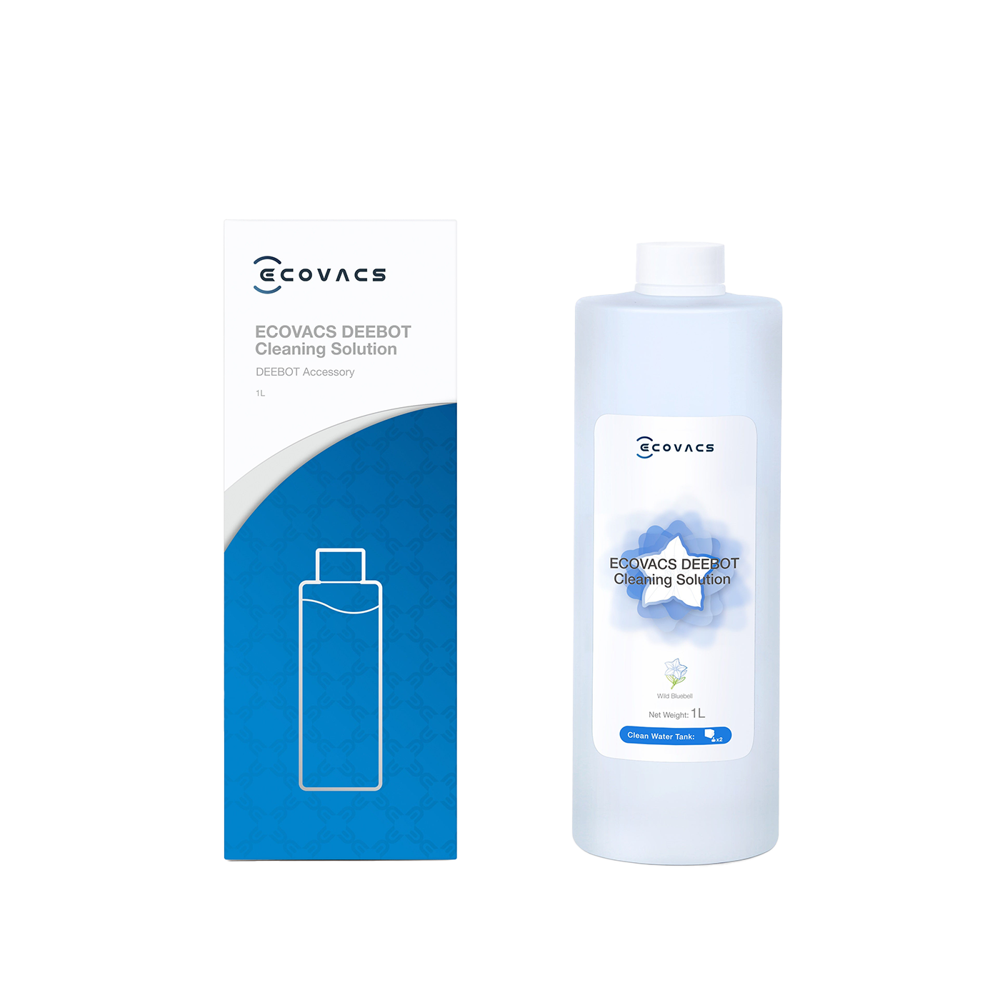 Ecovacs DEEBOT Cleaning Solution for robotic vacuum and mop