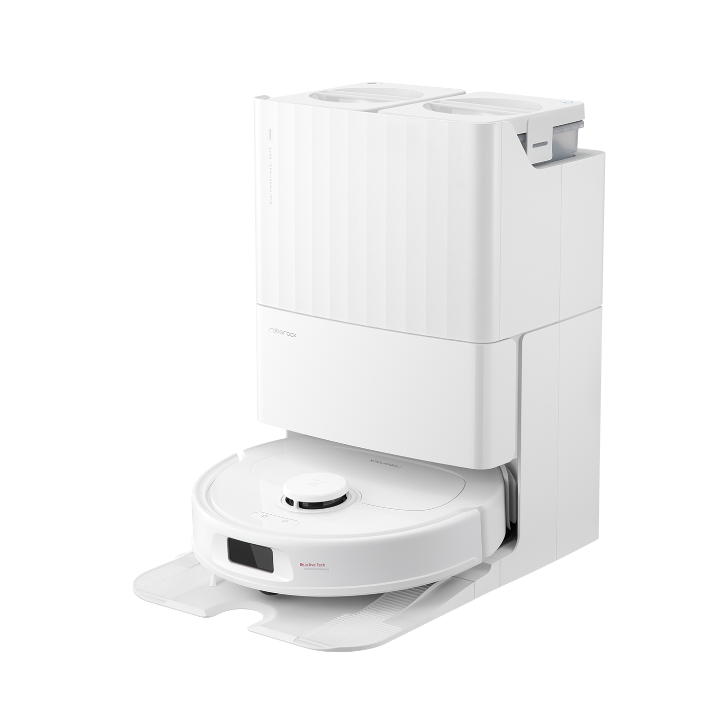 Roborock Qrevo S Robot Vacuum with Multifunctional Dock (White) 8