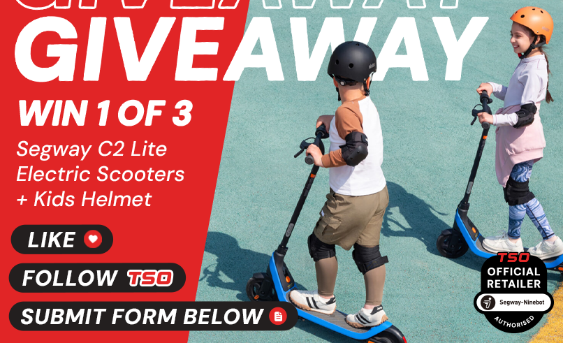Segway C2 Lite Electric Scooter + Kids Helmet Giveaway at TSO - WIN