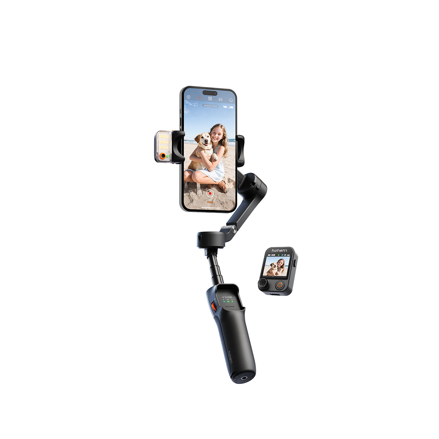Hohem iSteady M7 Mobile Phone Gimbal (Black) Image