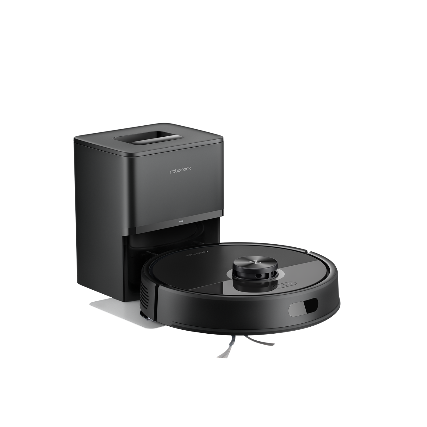 Roborock Q7T+ Robot Vacuum & Mop Cleaner Black Image 2