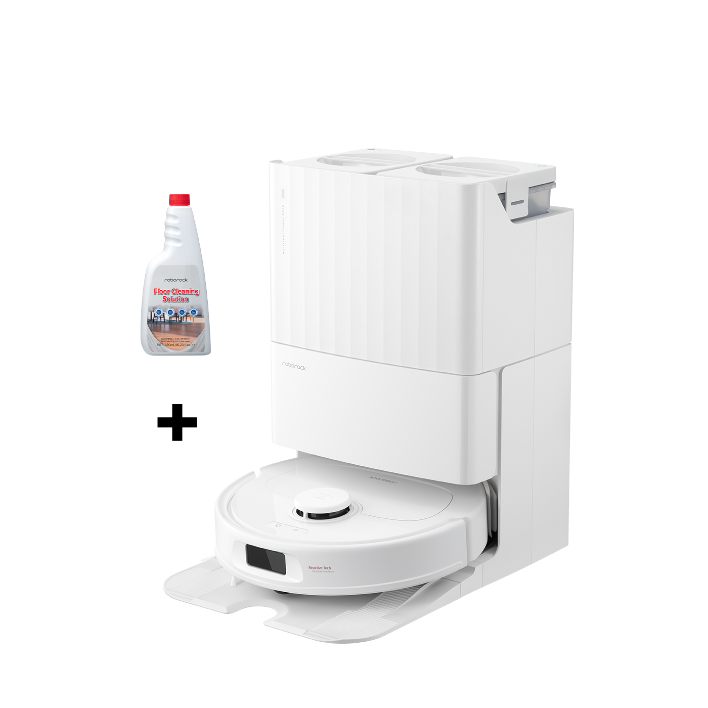 Qrevo S Robotic vacuum cleaner with floor cleaning solution