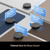 Ecovacs DEEBOT X8 Pro Omni Robot Vacuum and Mop Image - Tailored Care For Every Carpet 