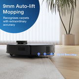 9mm Auto-lift Mopping - Ecovacs DEEBOT T30 Pro Omni Robotic Vacuum and Mop