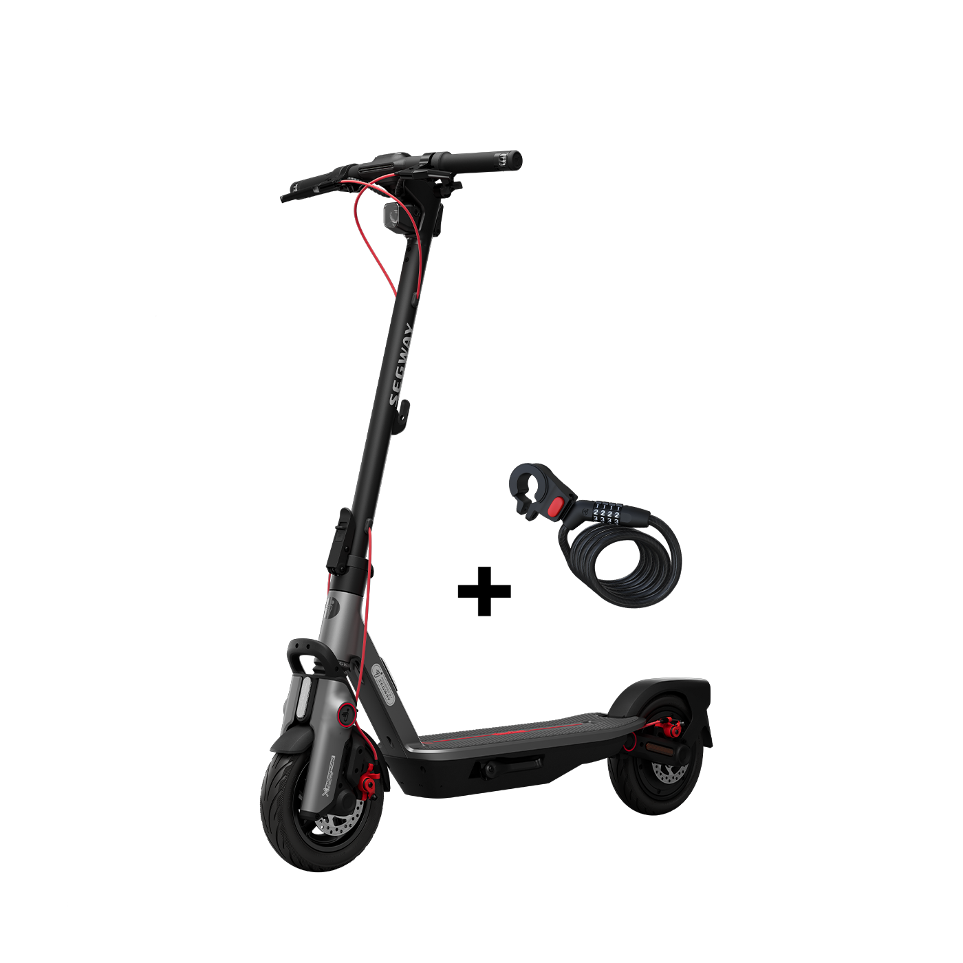 Segway F3 Pro Electric Scooter + Free Segway Electric Scooter Password Lock