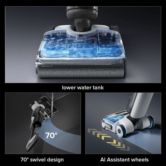 Roborock F25 ACE Wet and Dry Vacuum Cleaner plus Free Roborock Genuine Floor Cleaner image 3