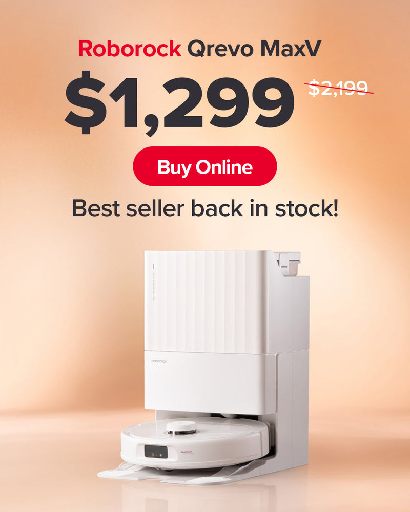 Roborock Qreno Maxv Ultra Robot Vacuum  at $1,299 - Buy now