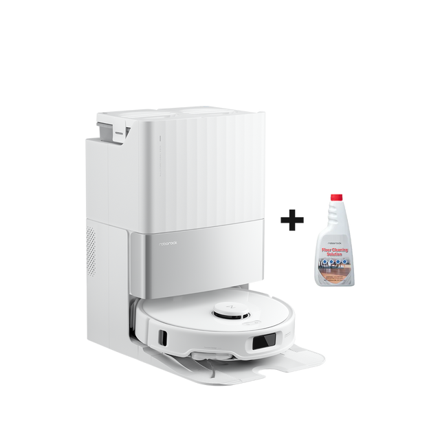 Robotic Qrevo Edge C vacuum cleaner with free floor cleaning solution at TSO