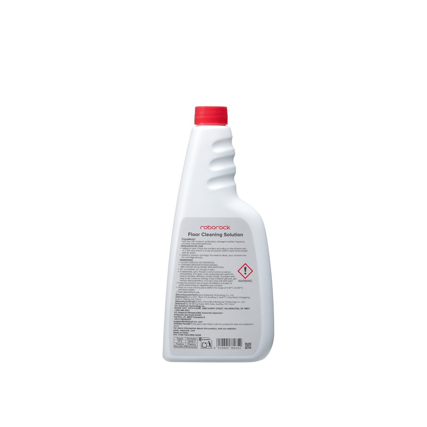 Roborock Genuine Floor Cleaner (480ml)