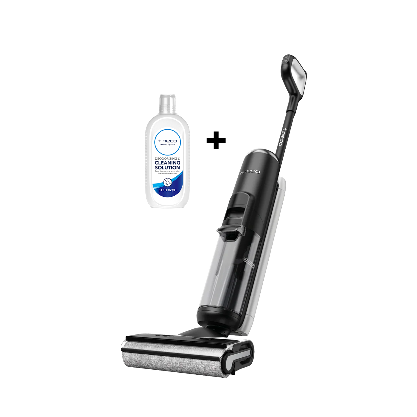 Tineco S6 Pro Extreme Floor Washer - Black + Free Tineco Genuine Floor Cleaning Solution