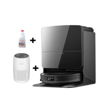 Roborock Saros 10R Robot Vacuum - Black + Free Levoit Core Mini Air Purifier + Free Roborock Genuine Floor Cleaner