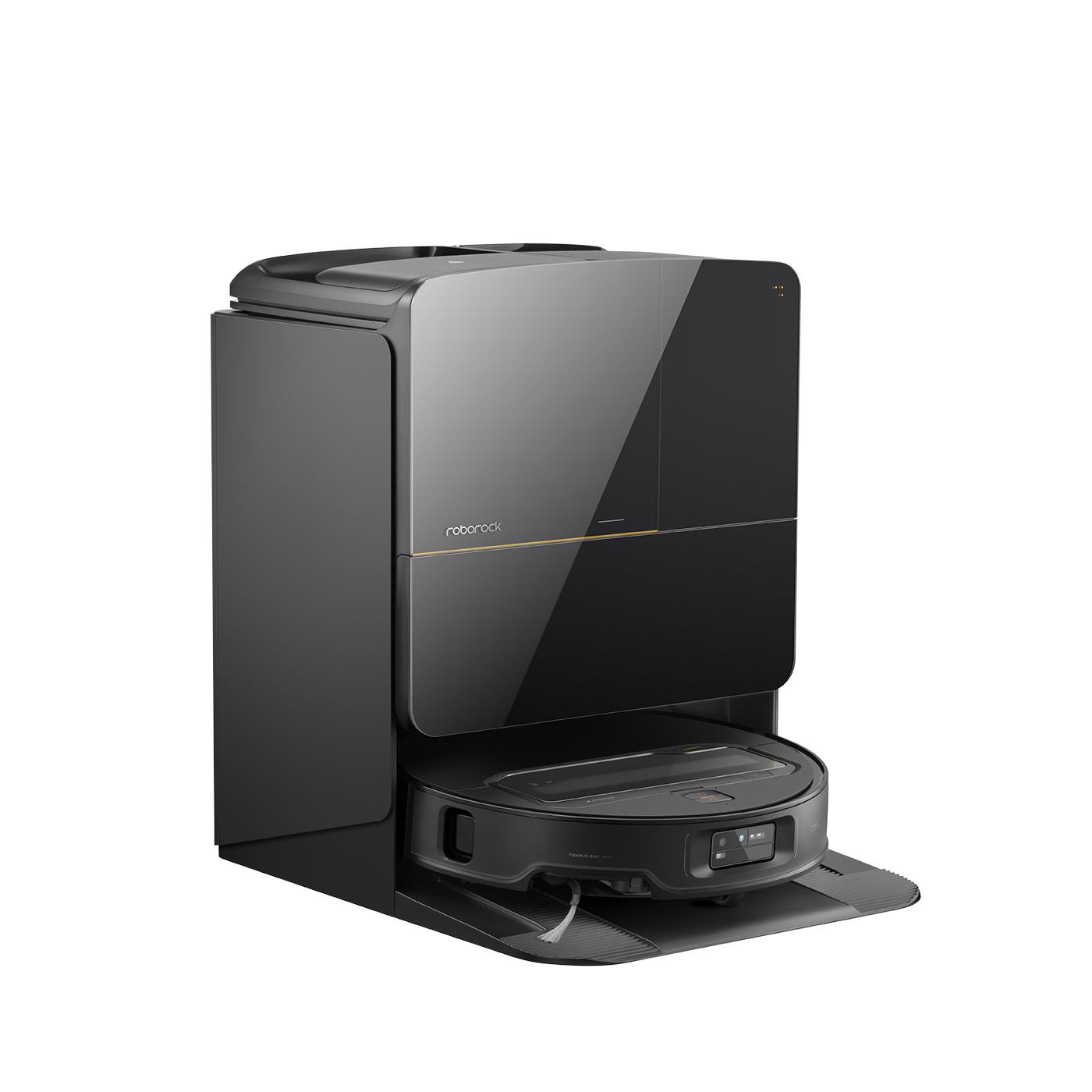 Roborock Saros Z70 Robot Vacuum with OmniGrip Mechanical Arm - Black + Free F25 RT Wet/Dry Vacuum & Roborock Floor Cleaner