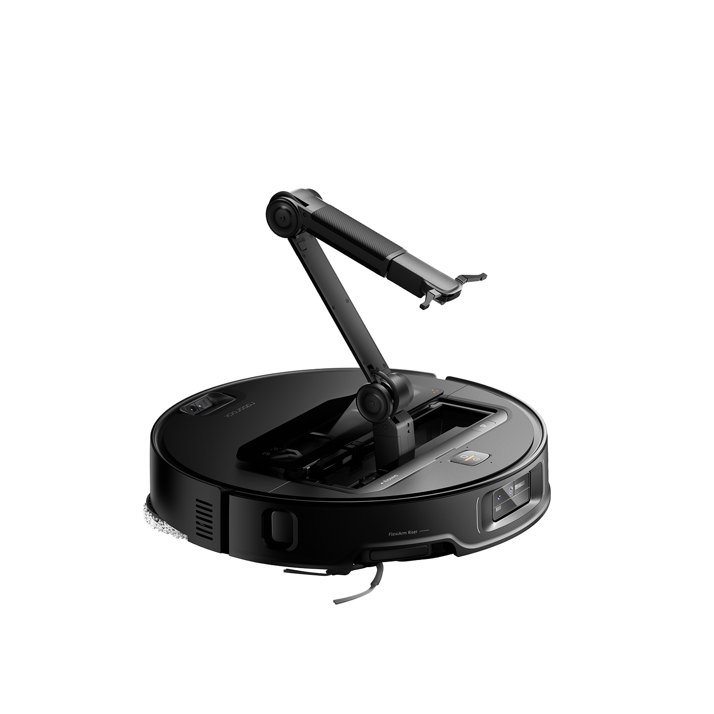 Roborock Saros Z70 Robot Vacuum with OmniGrip Mechanical Arm - Black + Free F25 RT Wet/Dry Vacuum & Roborock Floor Cleaner